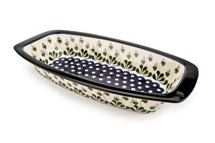 Alyce Long Serving Dish Polish Pottery