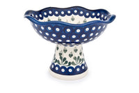 Alyce Small Pedestal Dish Polish Pottery