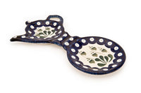 Alyce Tea Bag Holder & Saucer Polish Pottery