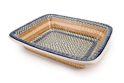 Athena Medium Rectangular Baker Polish Pottery