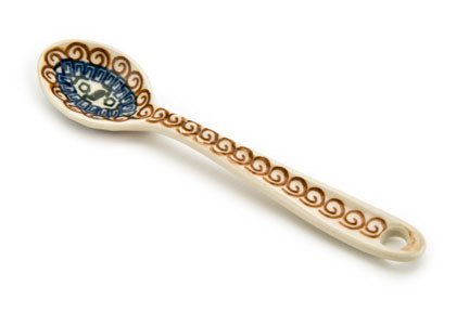 Athena Sugar Spoon Polish Pottery