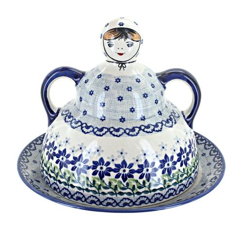 Polish Pottery Halsey Cheese Lady