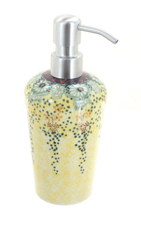 Polish Pottery Sunshine Grotto Soap Dispenser