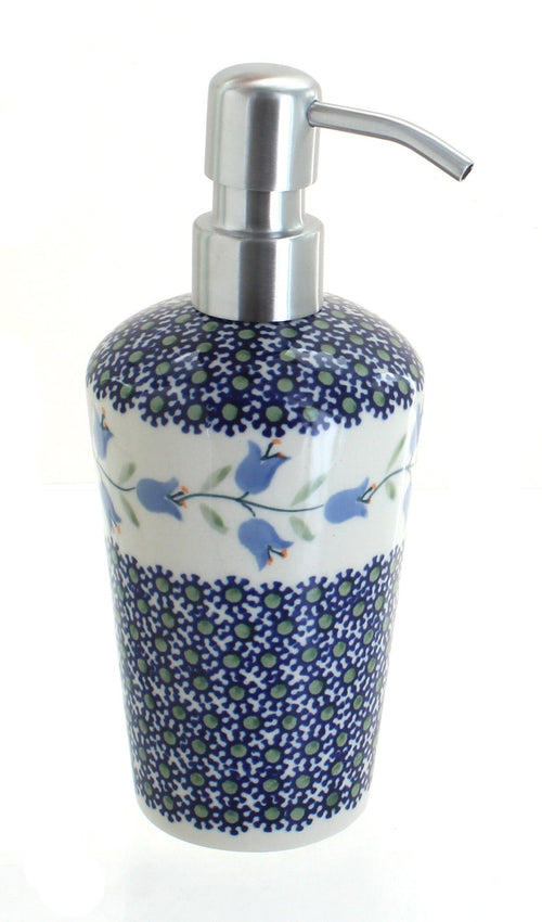 Polish Pottery Tulip Soap Dispenser