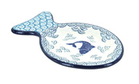 Polish Pottery Summer Fun Fish Spoon Rest