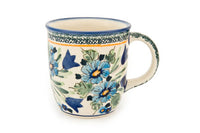 Ballina Plain Coffee Mug Polish Pottery