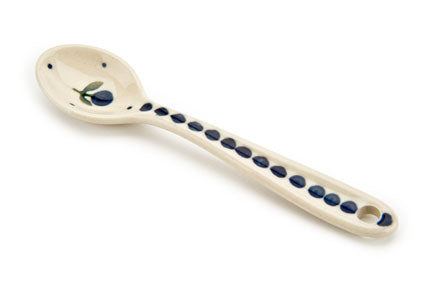 Blueberry Sugar Spoon Polish Pottery