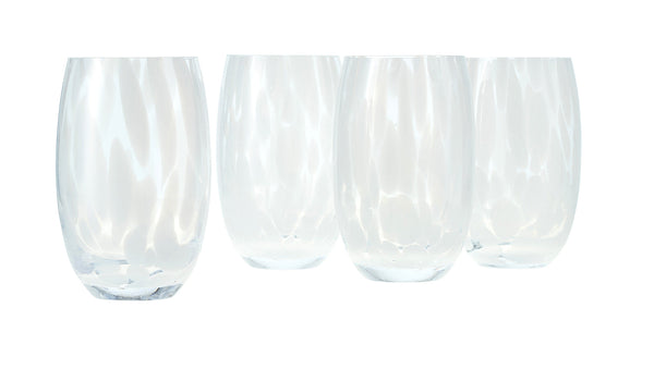 Opal Confetti Water Glass Set