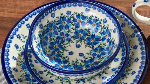 Kalina Dinner Plate Polish Pottery