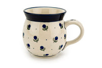 Blueberry Bubble Mug Polish Pottery