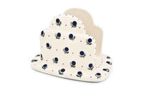 Blueberry Napkin Holder Polish Pottery