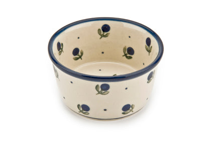 Blueberry Small Deep Ramekin Polish Pottery