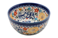 Butterfly Dessert Bowl Polish Pottery