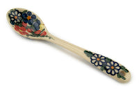 Garden Butterfly Sugar Spoon Polish Pottery