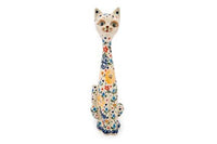 Butterfly Large Cat Polish Pottery