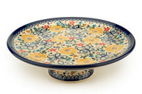 Butterfly Cake Plate Polish Pottery