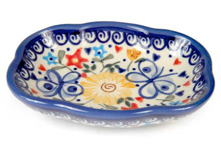 Butterfly Soap Dish Polish Pottery