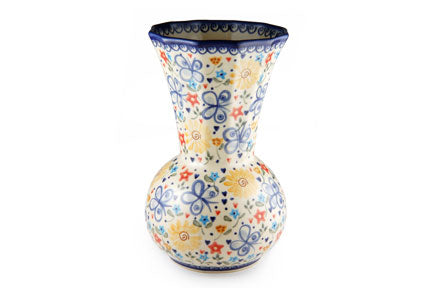 Butterfly Vase Polish Pottery