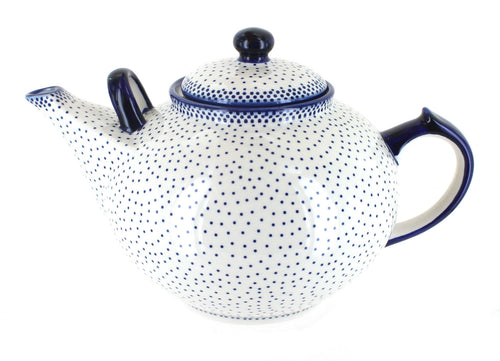 Polish Pottery Small Dots Large Teapot