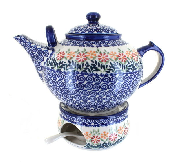 Garden Bouquet Large Teapot & Warmer