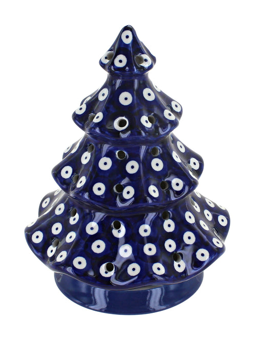 Polish Pottery Dots Tree Luminary