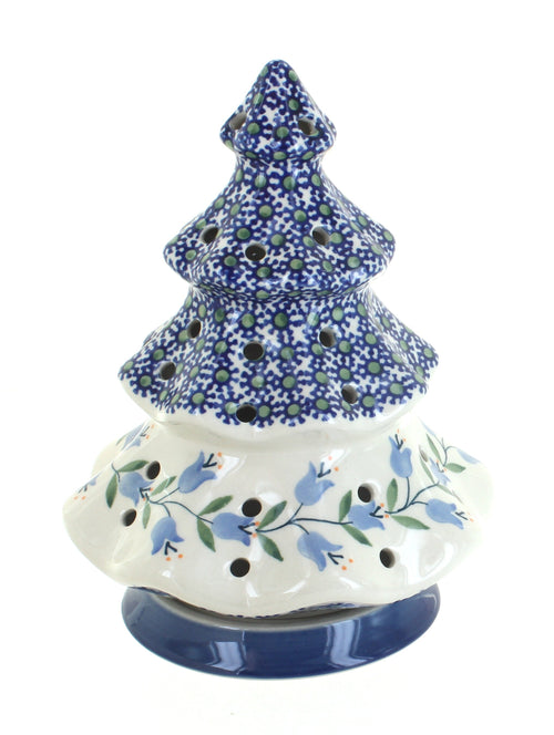 Polish Pottery Tulip Tree Luminary