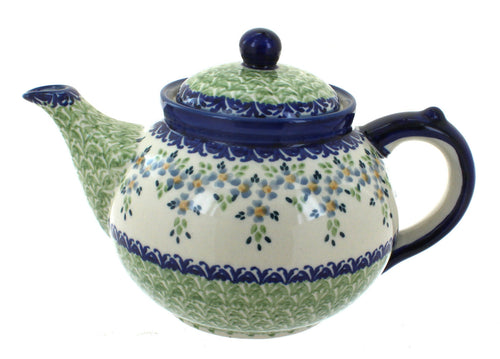 Polish Pottery Summer Vine Teapot