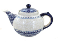 Polish Pottery Victoria Teapot