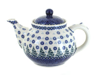 Polish Pottery Festive Fir Teapot