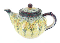 Polish Pottery Sunshine Grotto Teapot