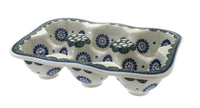 Polish Pottery Maia Egg Tray - 6 Count