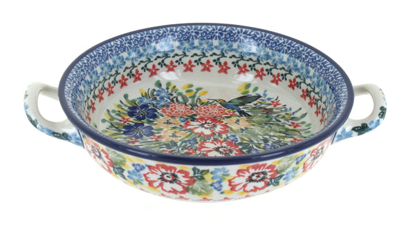Hummingbird Mini Casserole Dish with Handles