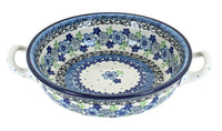 Polish Pottery Eliza Mini Casserole with Handles