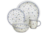 Country Meadow 4 Piece Place Setting - Service for 1 Polish Pottery