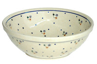 Country Meadow Large Serving Bowl Polish Pottery