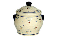 Country Meadow Medium Canister Polish Pottery