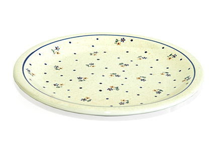 Country Meadow Dinner Plate Polish Pottery