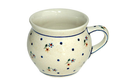 Country Meadow Bell Shaped Mug Polish Pottery