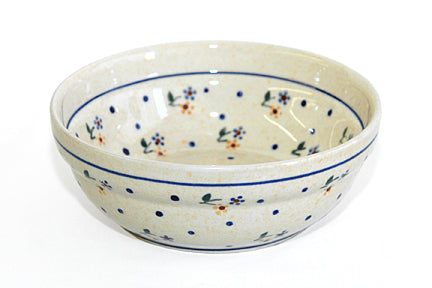 Country Meadow Cereal/Soup Bowl Polish Pottery