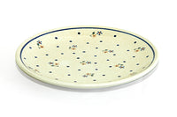 Country Meadow Dessert Plate Polish Pottery