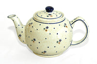 Country Meadow Medium Teapot Polish Pottery