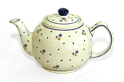 Country Meadow Medium Teapot Polish Pottery