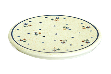 Country Meadow Trivet Polish Pottery