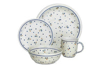 Country Meadow 16 Piece Dinner Set Polish Pottery