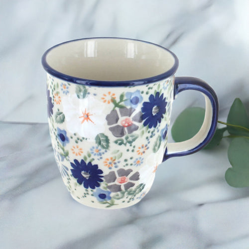 Carnival Coffee Mug Polish Pottery
