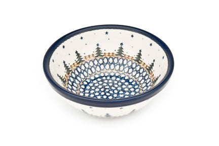Rustic Pines Cereal/Soup Bowl Polish Pottery