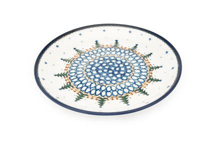 Rustic Pines Dessert Plate Polish Pottery