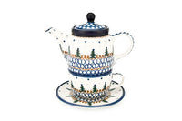 Rustic Pines Tea for One Polish Pottery