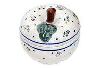 Country Meadow Apple Baker Polish Pottery