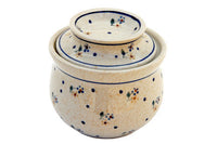Country Meadow French Butter Dish Polish Pottery